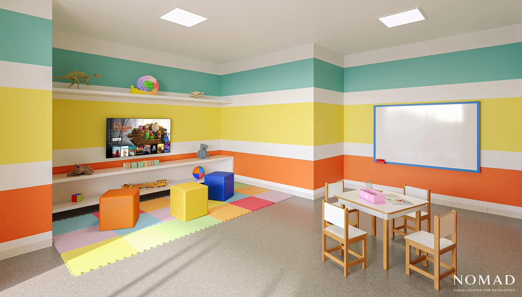 Renderização de ambiente interno 01