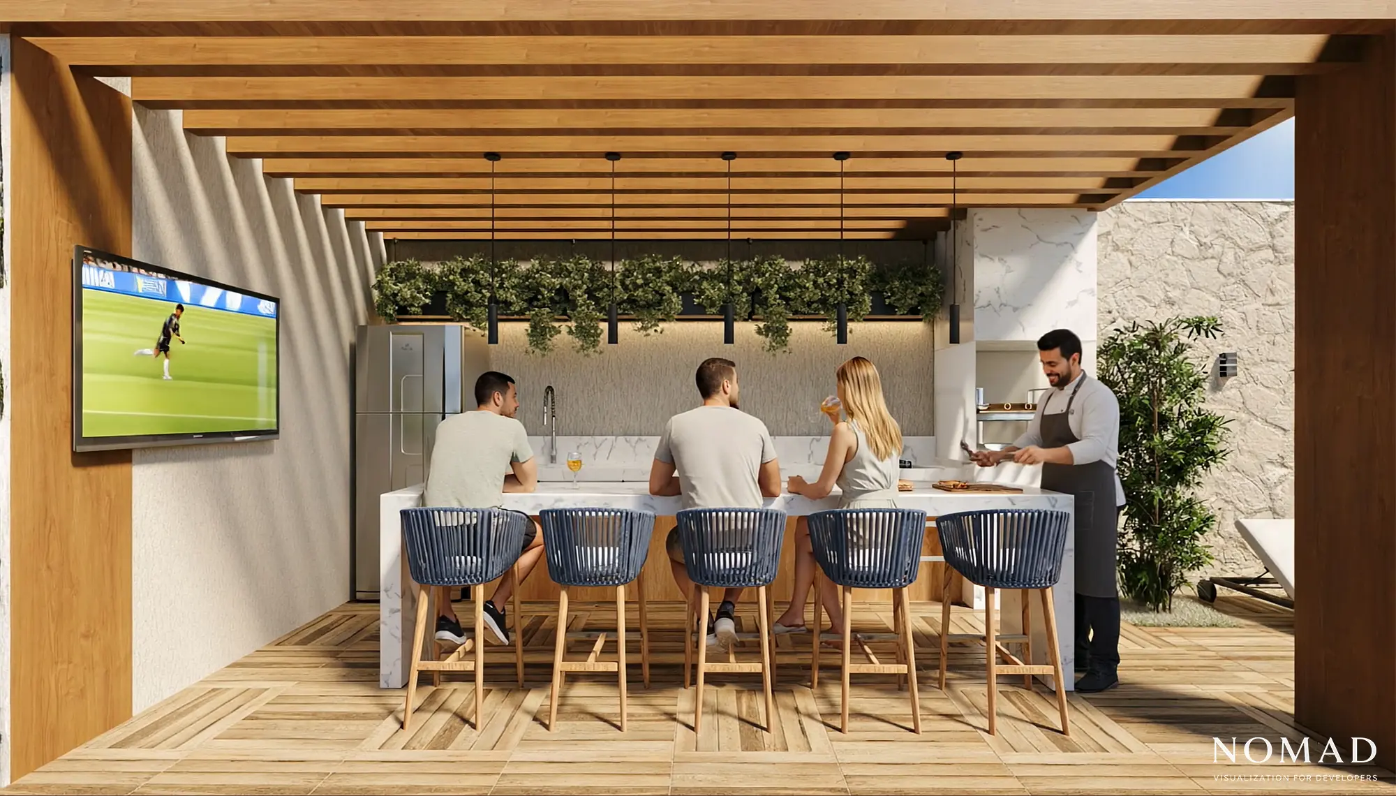 Renderização de ambiente interno 03